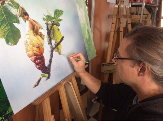 El universo del pintor Jorge Pérez llena el multiespacio Prunus en La Palma.